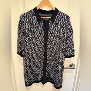 ABERCROMBIE AND FITCH - Men’s 2XL Sweater Button Down Polo